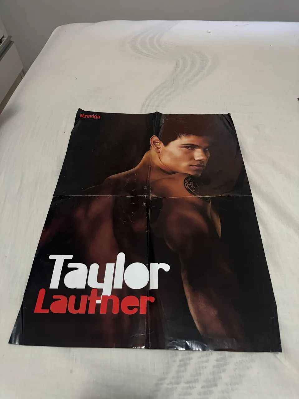Pôster antigo Taylor Swift + Taylor Lautner - Foto 2