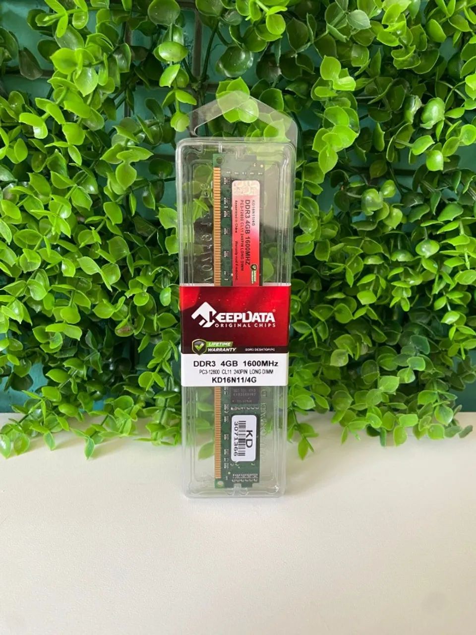 Memória RAM, DDR3, 4GB, 1600MHz, Desktop - KEEPDATA