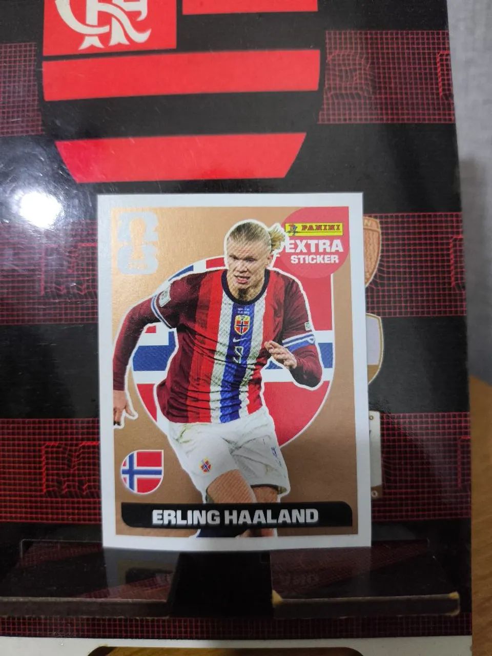 Figurinha Extra Legend Bronze Haaland Copa 2026 Panini