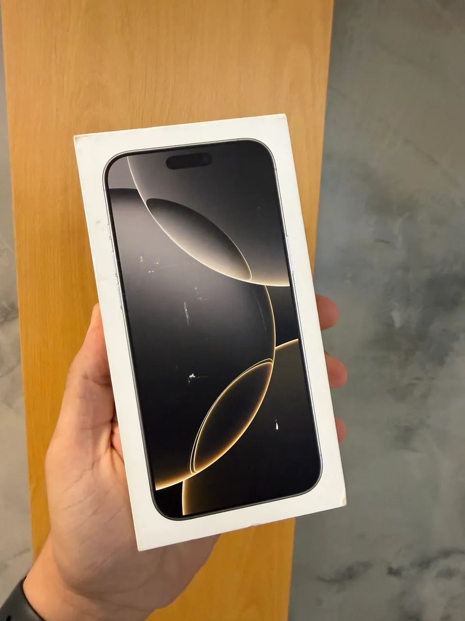 Caixa iPhone 16 Pro Max 256GB Natural  - Foto 5