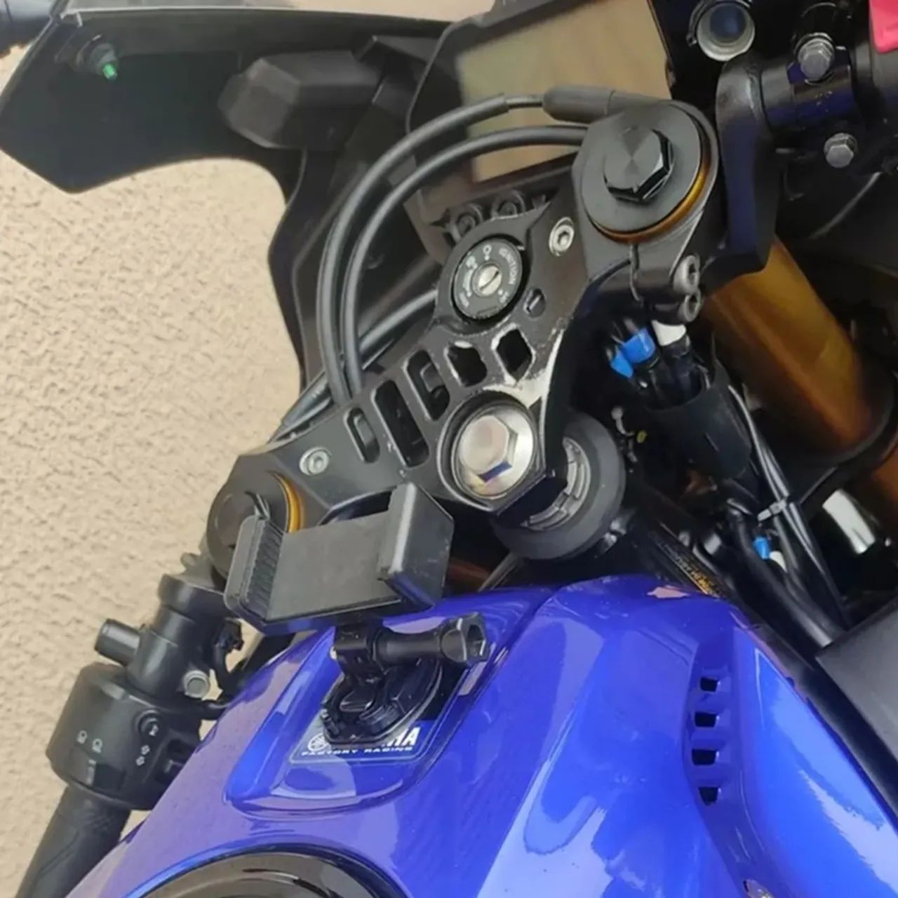Suporte de celular , Capacete, Tanque, Painel, Carenadas  - Foto 5