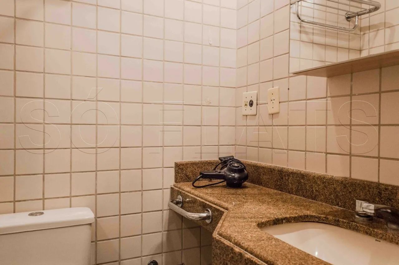 Flat disponível para locação no Itaim Bibi, com fácil acesso as principais vias de São Pau - Foto 9
