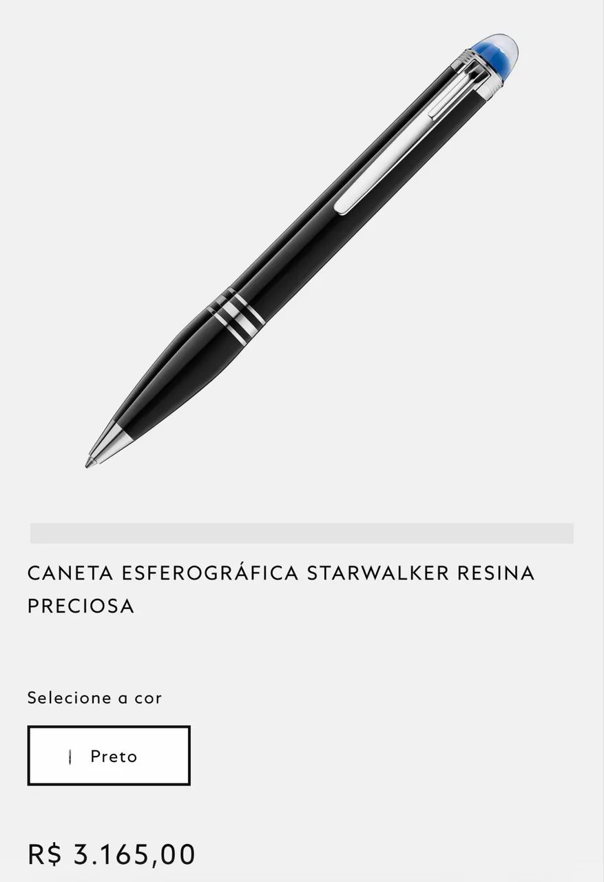 Canta Montblanc Esferográfica - Starwalker - Foto 4