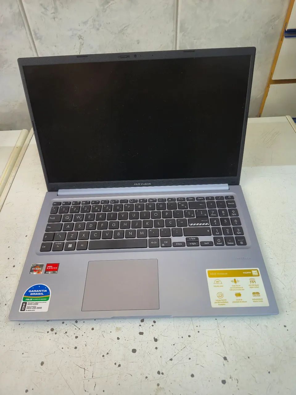 Notebook Asus vivobook, 8gb ram, amd ryzen 5 com placa integrada amd - Foto 3