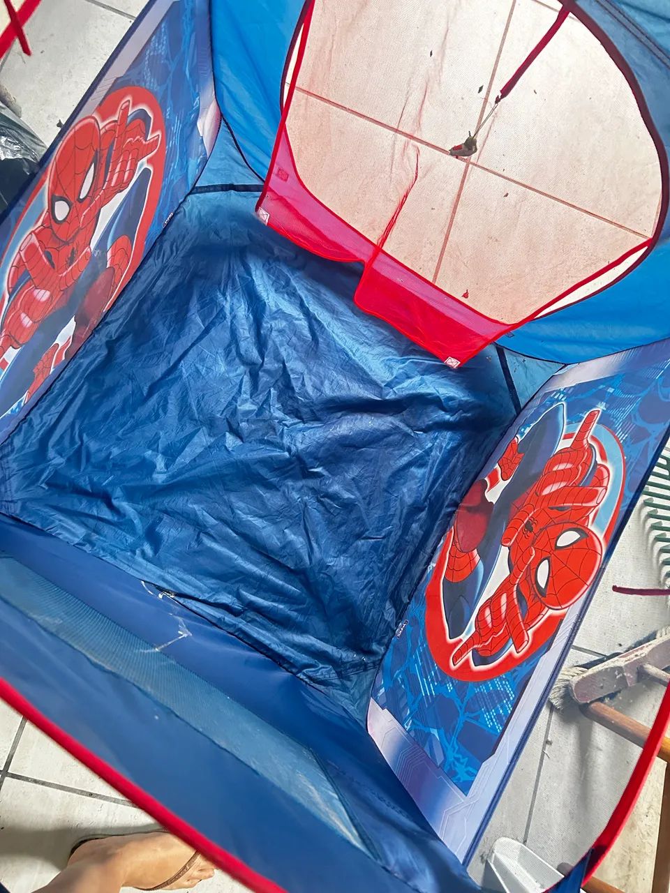 Barraca infantil homem aranha  - Foto 2
