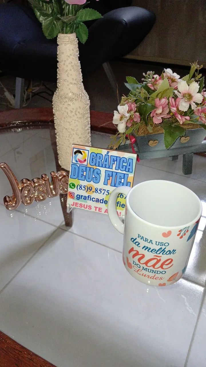 Canecas de cerâmica personalizada foto e mensagem vai com a caixinha de coração grátis 