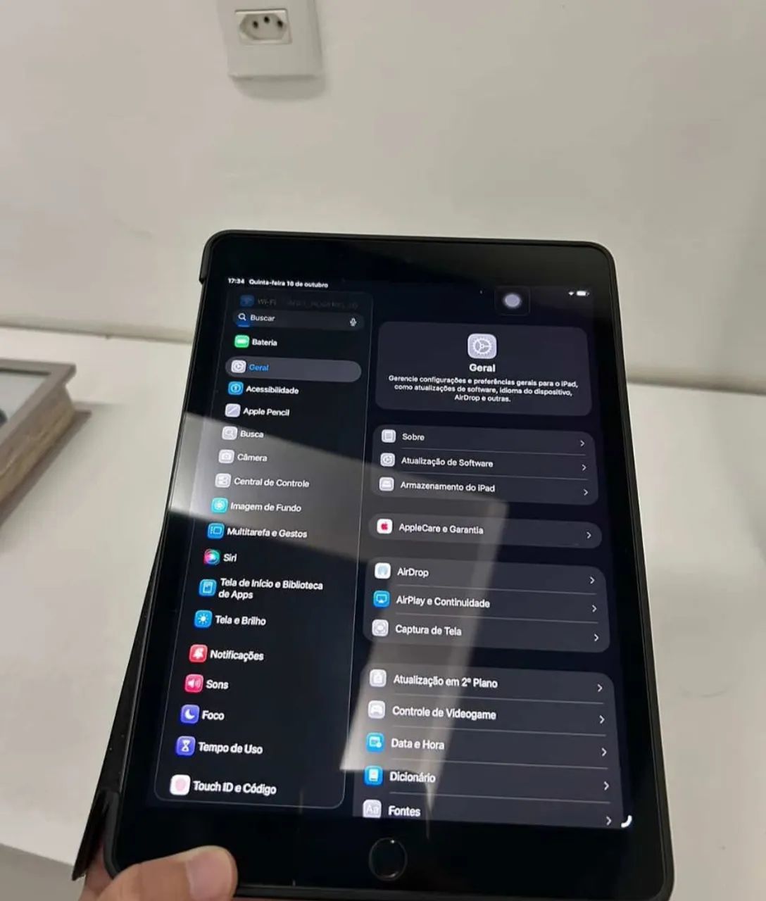 Tablet Ipad Applle 9 Geração Wifi 64gb Cinza Original 1 ano de garantia  - Foto 4