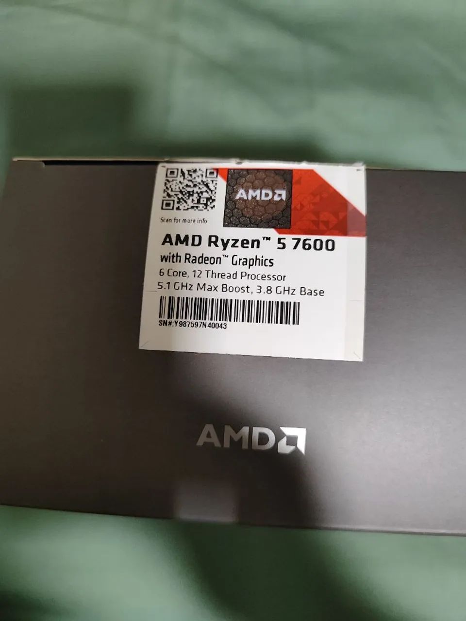 Kit Placa mãe B650 e Processador AMD Ryzen 5 - Foto 3