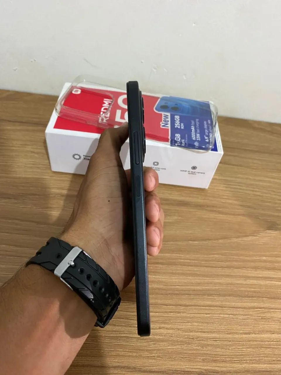 Celular Redimi 15C 256GB - NOVO - Completo  - Foto 4