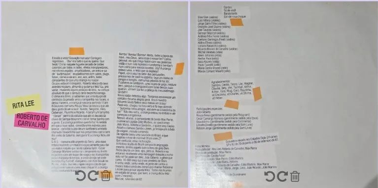 RITA LEE e ROBERTO DE CARVALHO - LP Disco de vinil - Foto 3