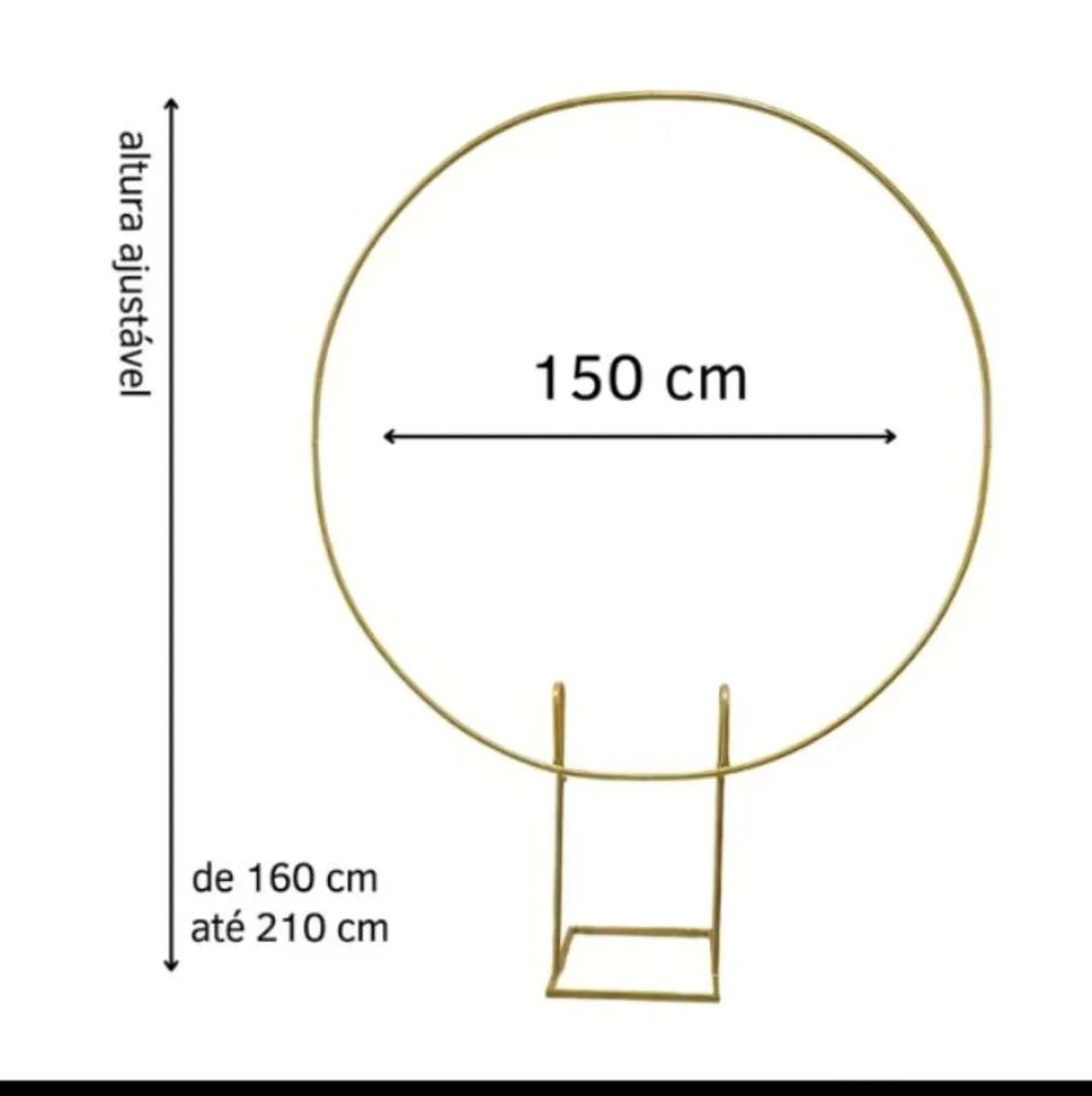 2 arco de festas 150cm - Foto 2