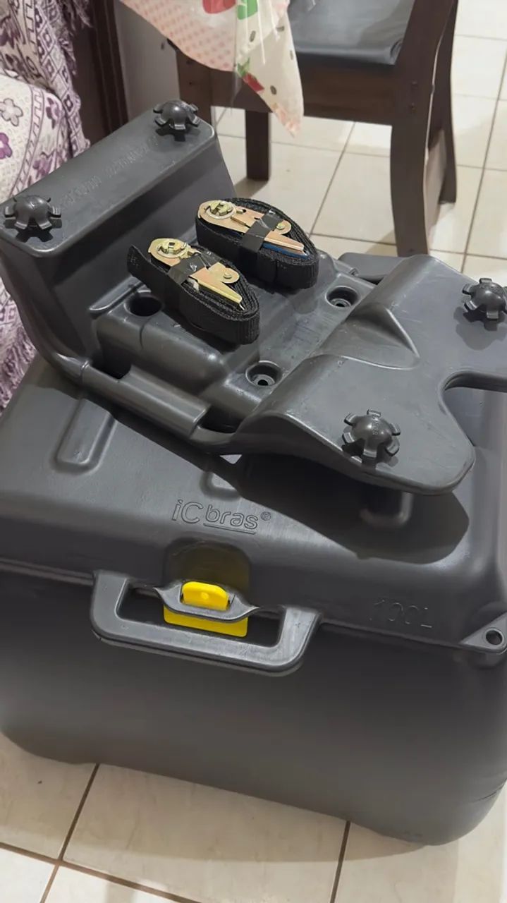 Baú motoboy icbras 100L - Foto 2
