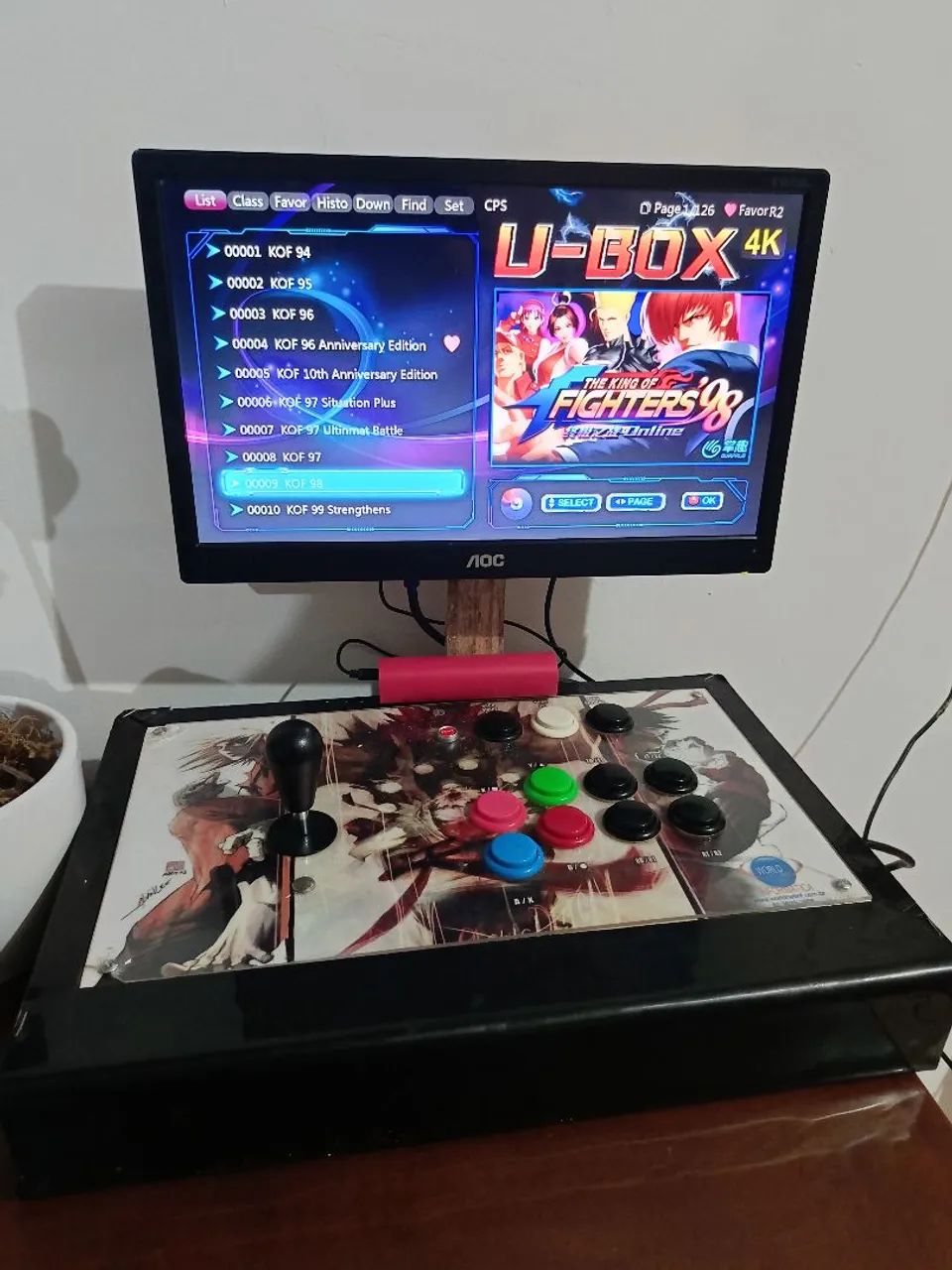 Mini Fliperama 