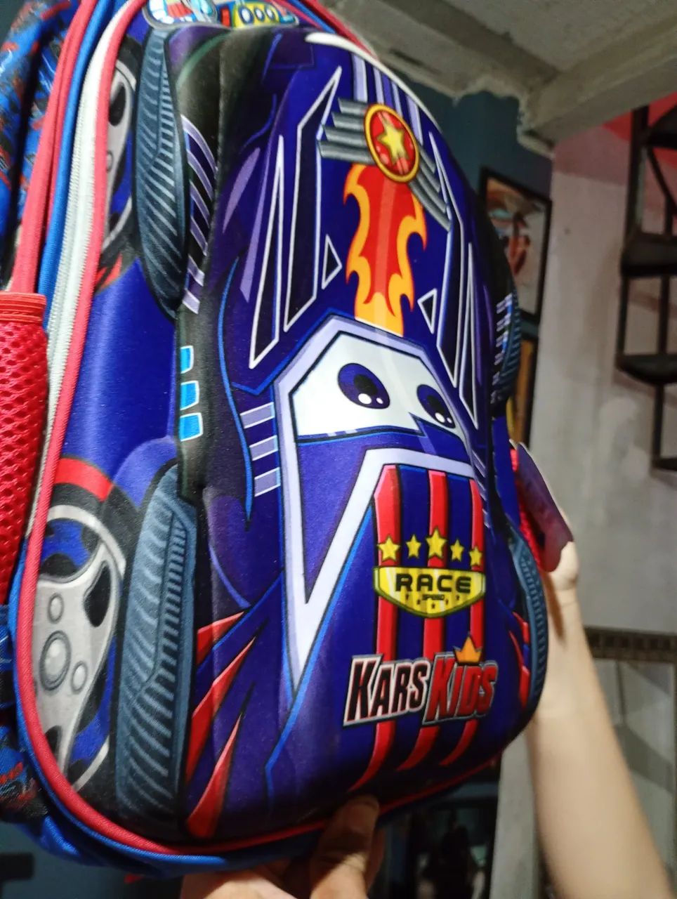 Mochila carros, com efeito 3D e anti impacto  - Foto 2