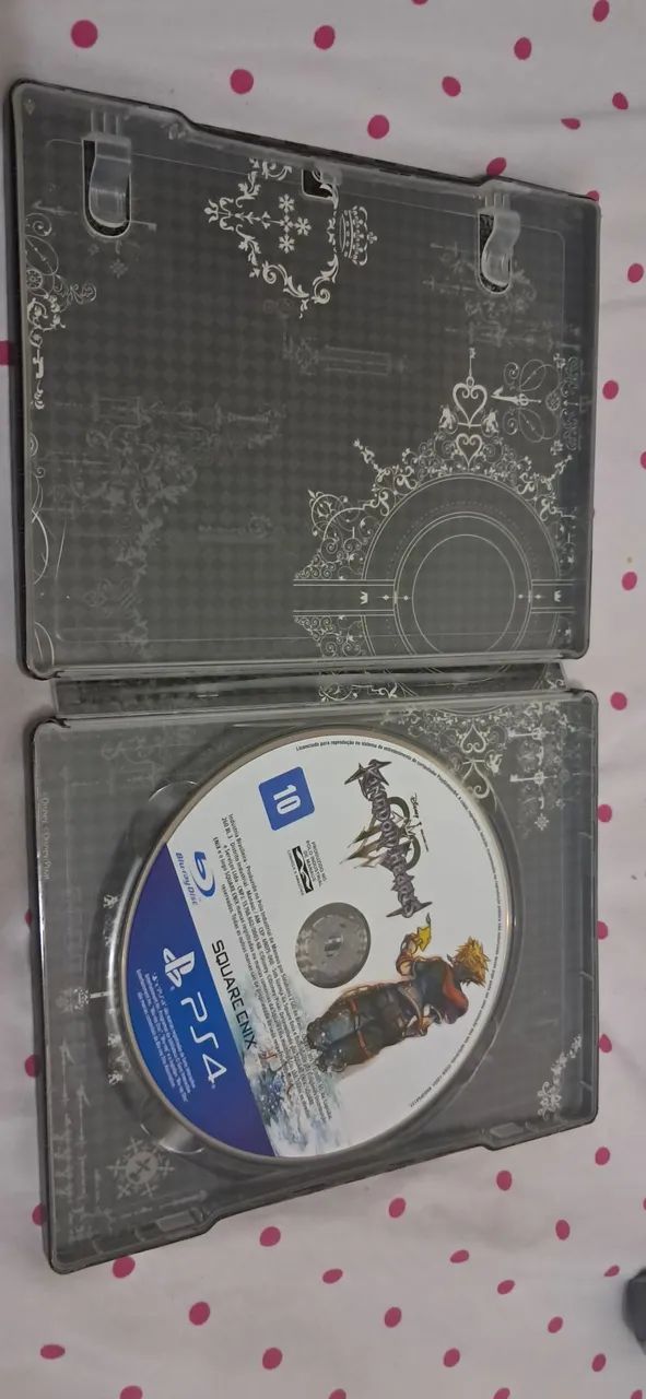 Kingdom Hearts 3 Com Steelbook