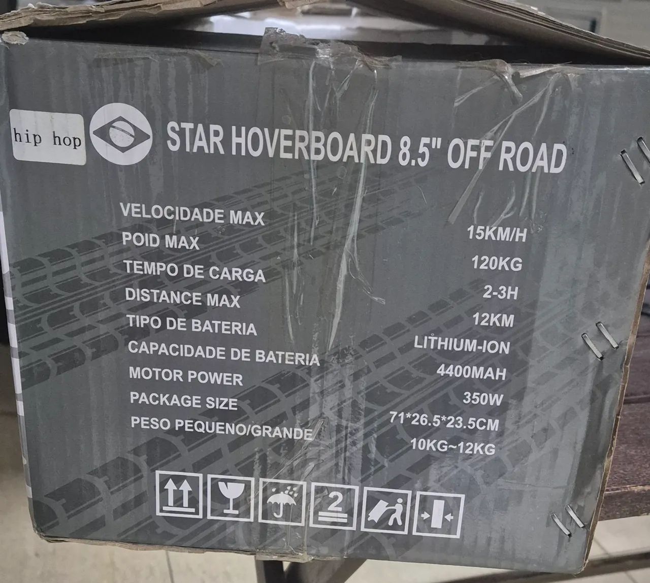 Hoverboard off road 8,5" skate elétrico  - Foto 3