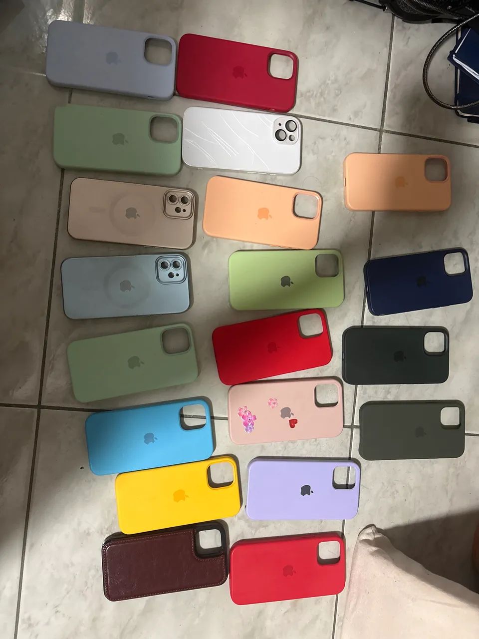 20 capinhas/protetores de iPhone celular 
