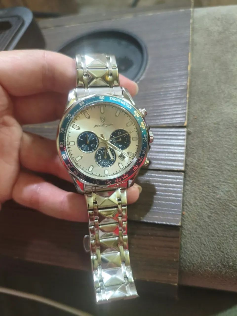 relogio novo, cronografo - Foto 2