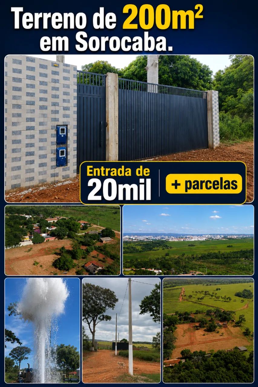 Terreno no Villagio Rosa de Saron