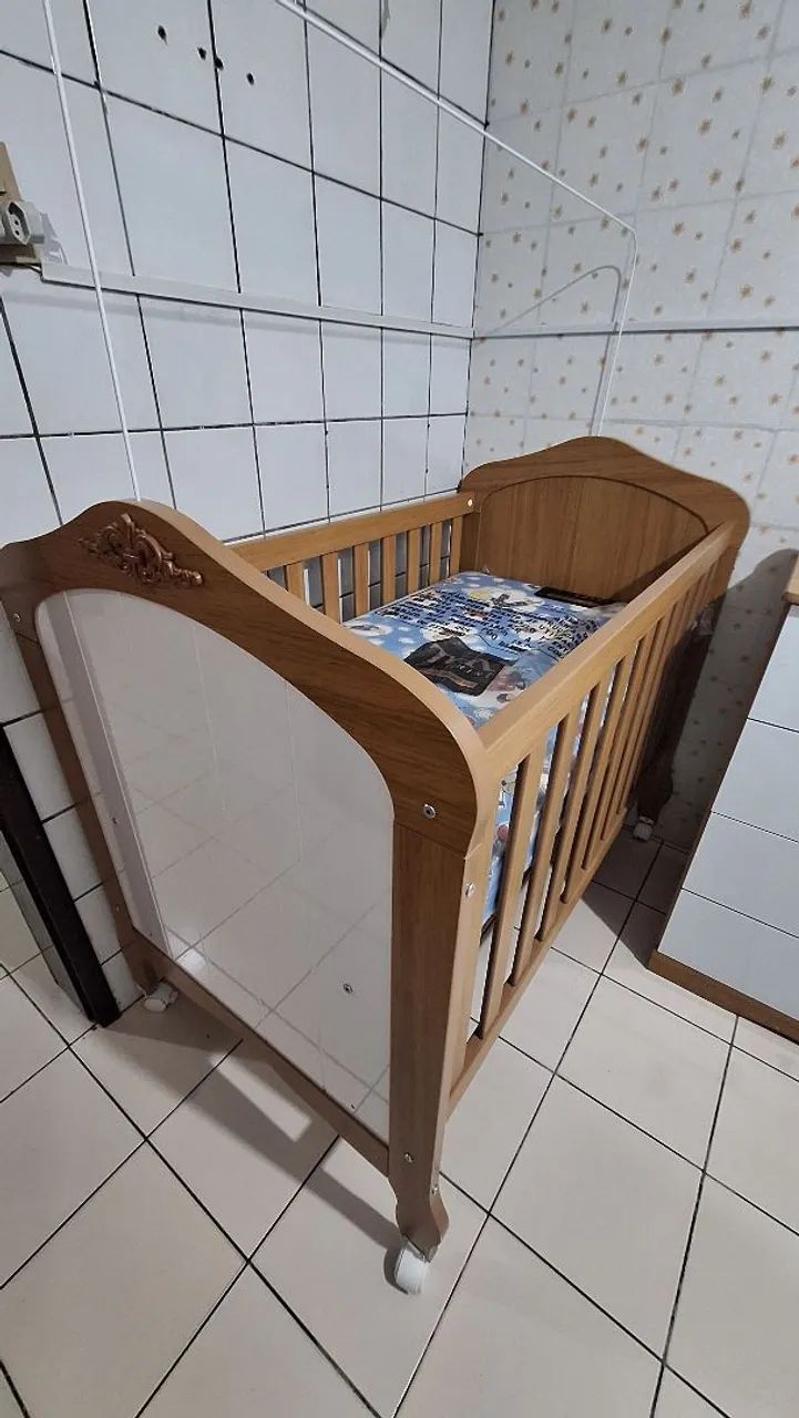 Berço Cama infantil seminovo  - Foto 2