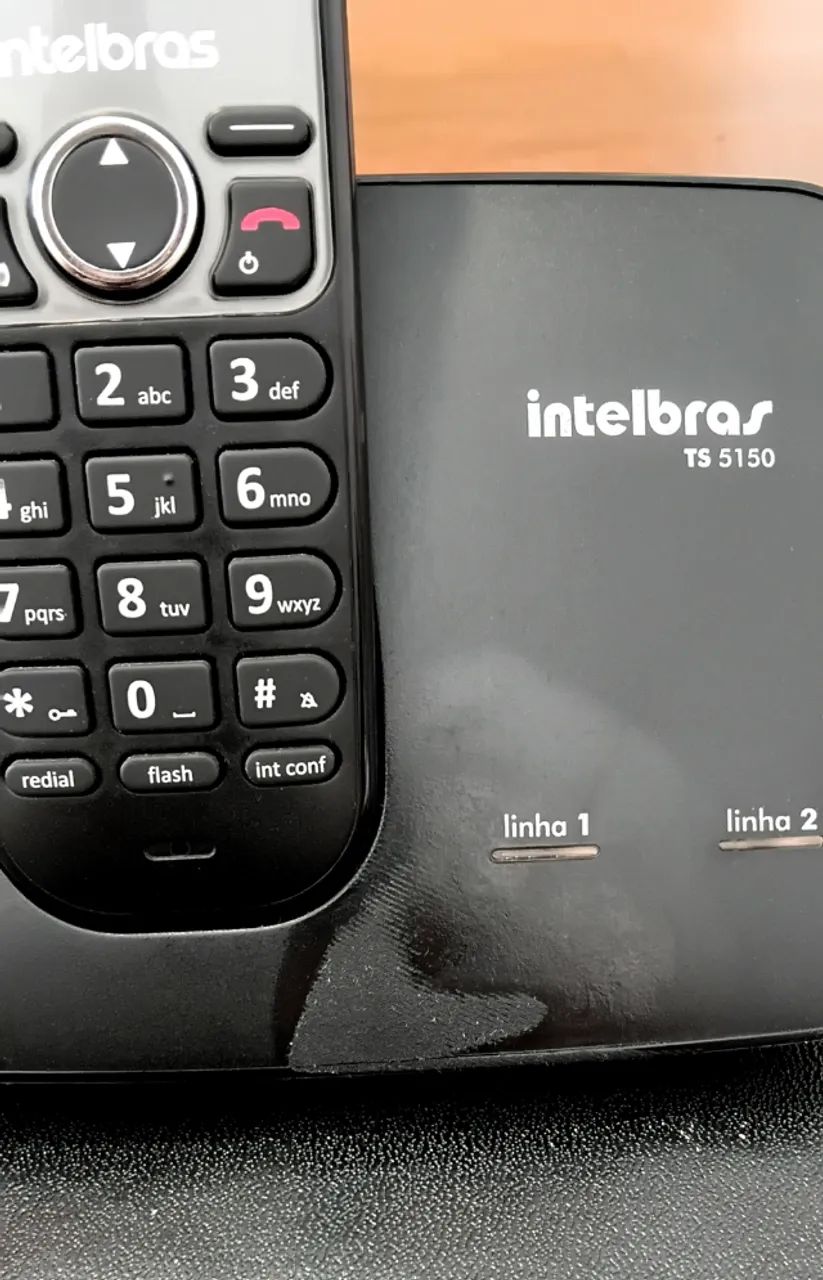 Telefone sem fio 2 Linhas Ts 5150 + 2 Ramais Ts 5121 Intelbras - Foto 5