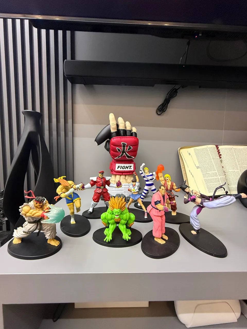 Lote Action Figures Street Fighter Planeta Deagostini 