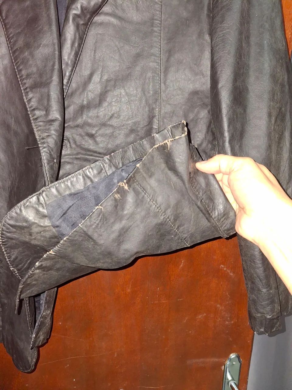 Blazer masculino couro CGC - Foto 4