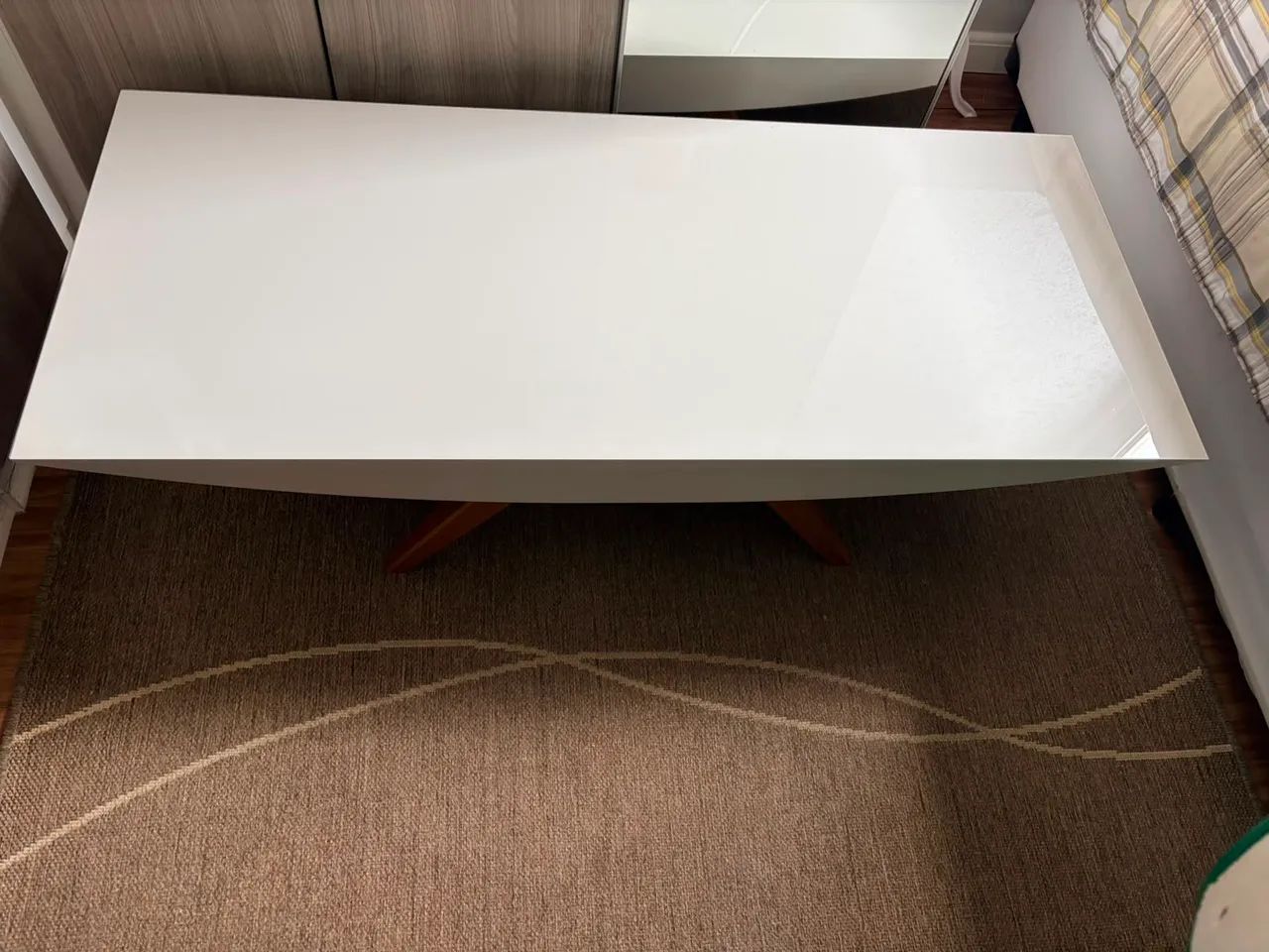Mesa de centro laka branca, linda. - Foto 2