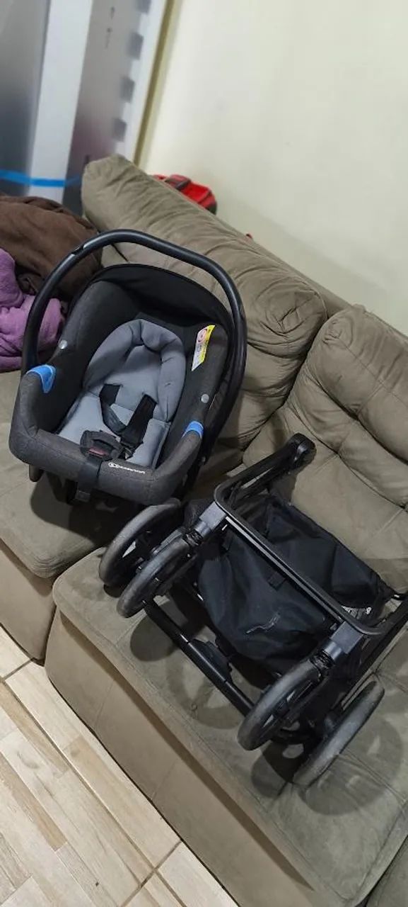 Carrinho de bebê + bebê conforto - Foto 2