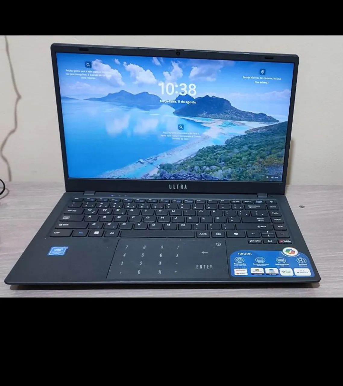 Vendo notebook impecável ULTRA 