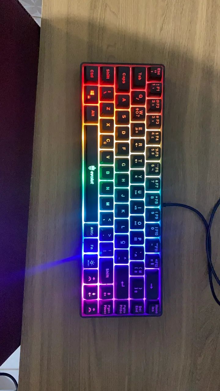Teclado e mouse gamer  - Foto 5