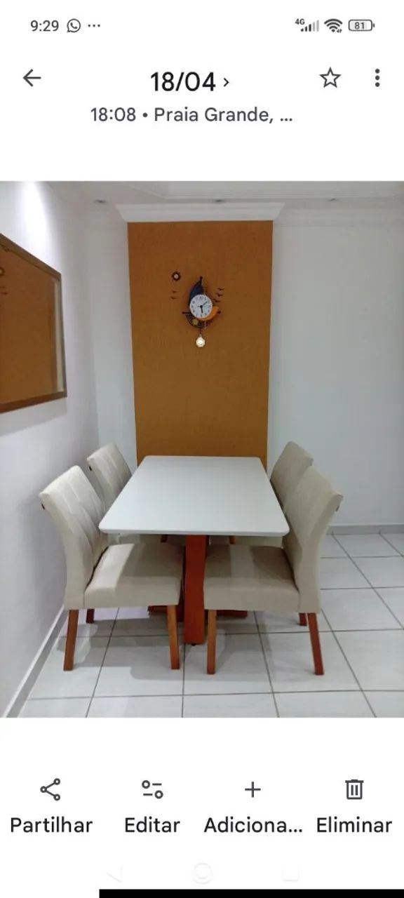 Vende-se mesa semi nova - impecável 