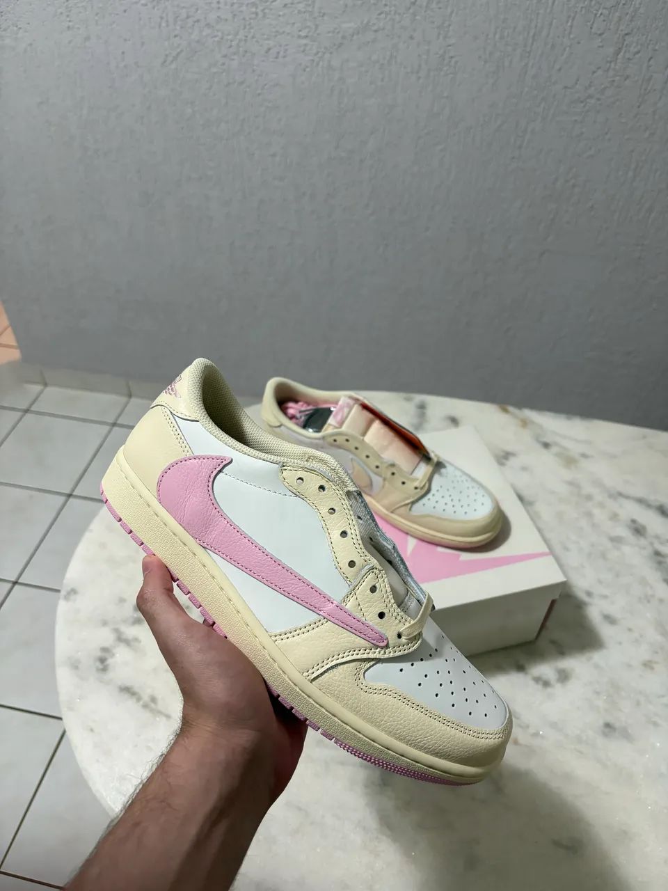 Jordan Travis Tropical e Shy Pink - Foto 2