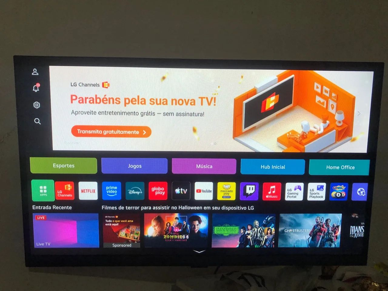 Tv smart 43 polegadas LG- NOVÍSSIMA 