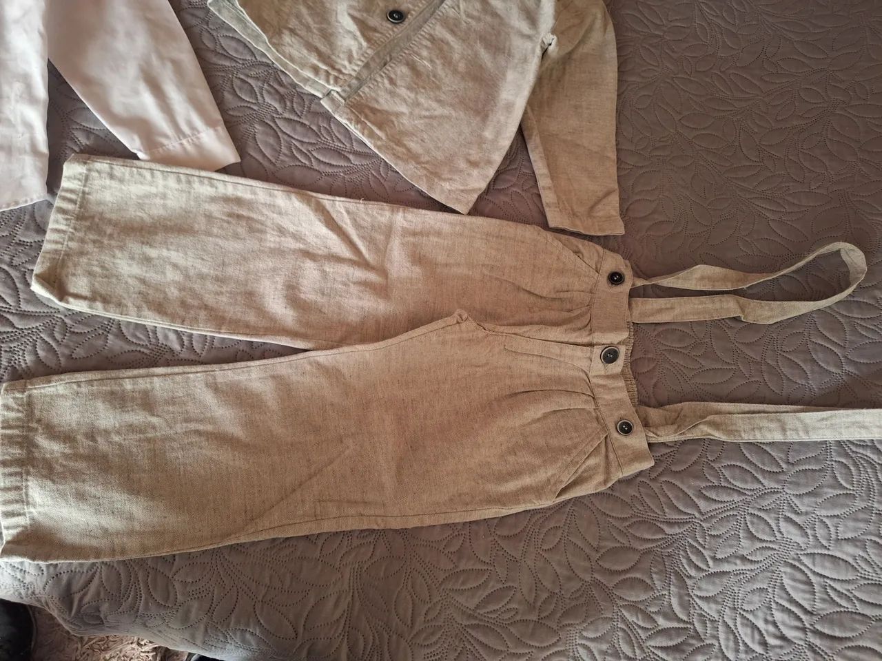 Conjunto batizado tamanho 3 - Foto 4