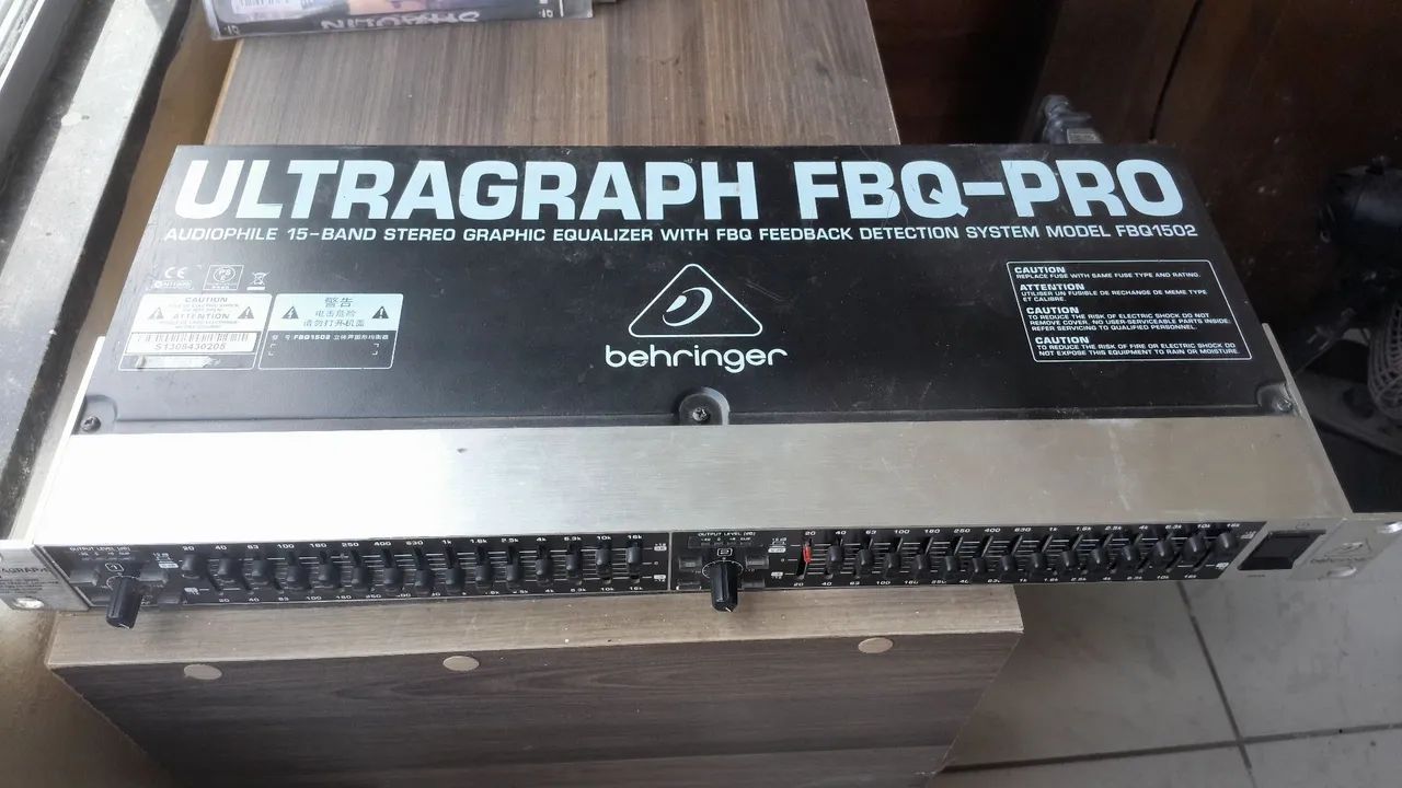 Equalizador behringer fbq - Foto 4