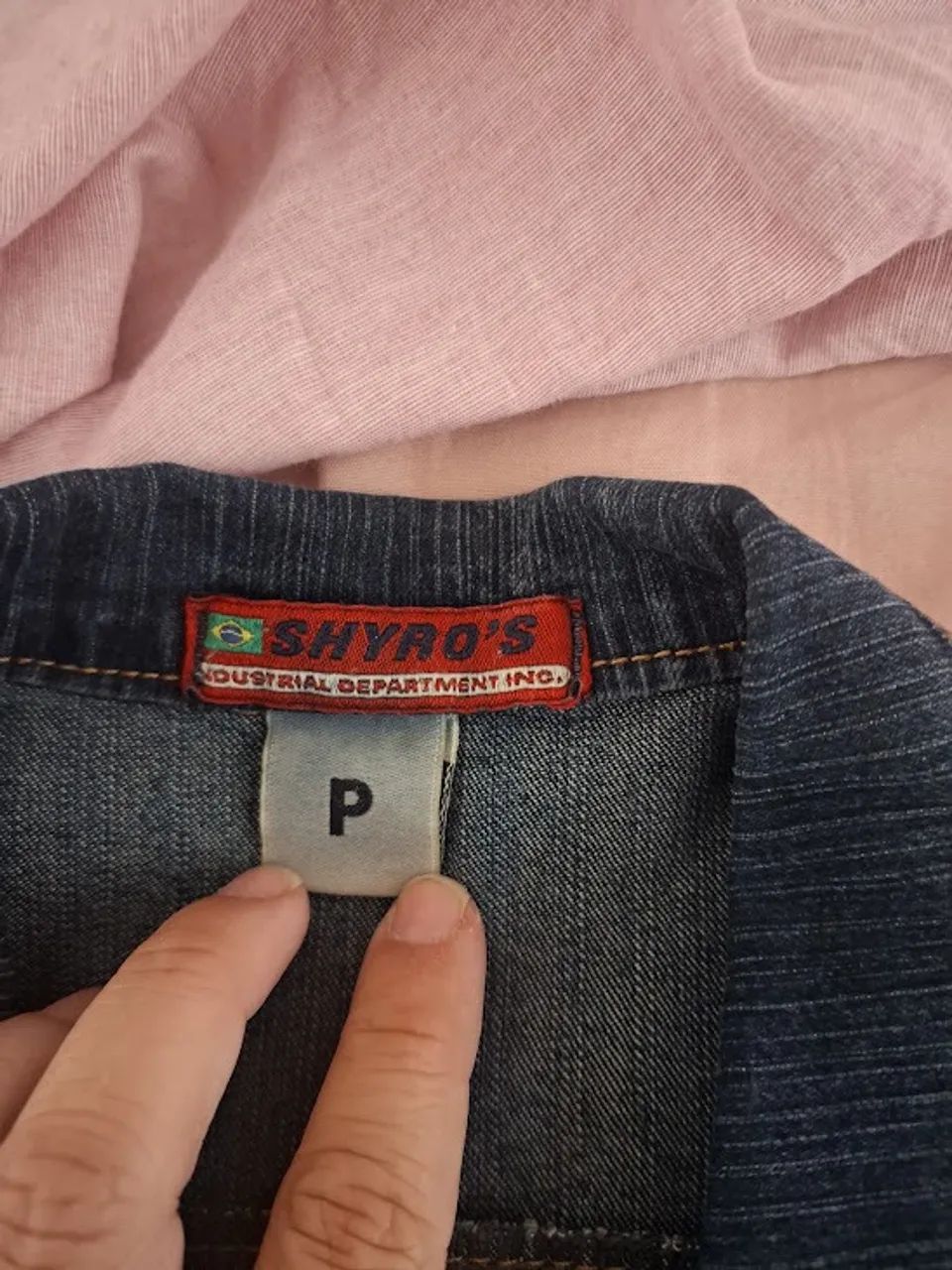 jaqueta jeans com botões - Foto 4