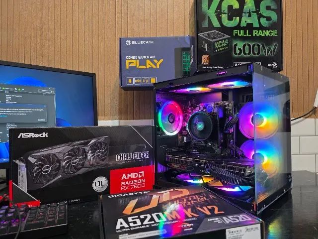 PC Gamer Persistente Ryzen5 RX 7600