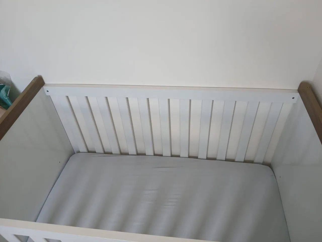 Berço com colchão Orthocrin - pouco usado - Foto 4