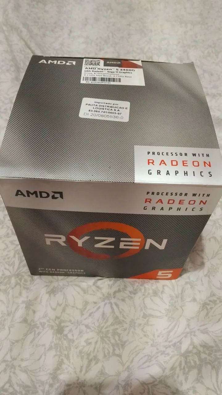PROCESSADOR RYZEN 5 3400 G - Foto 4