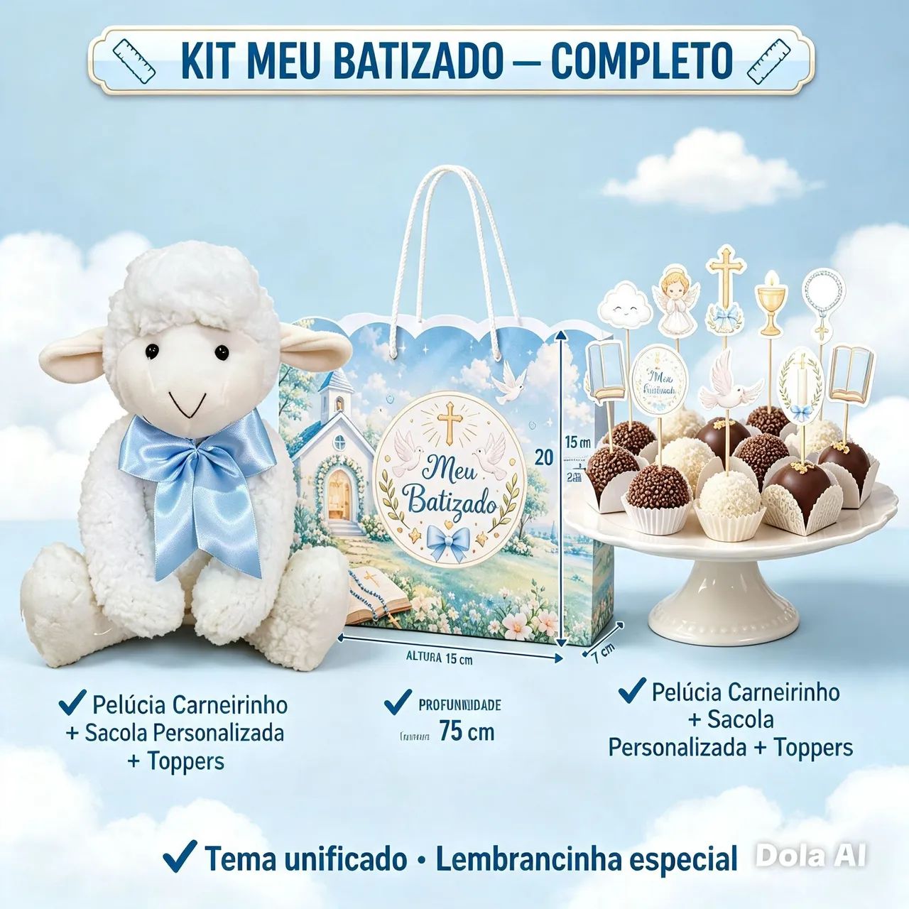 Kit para batizado