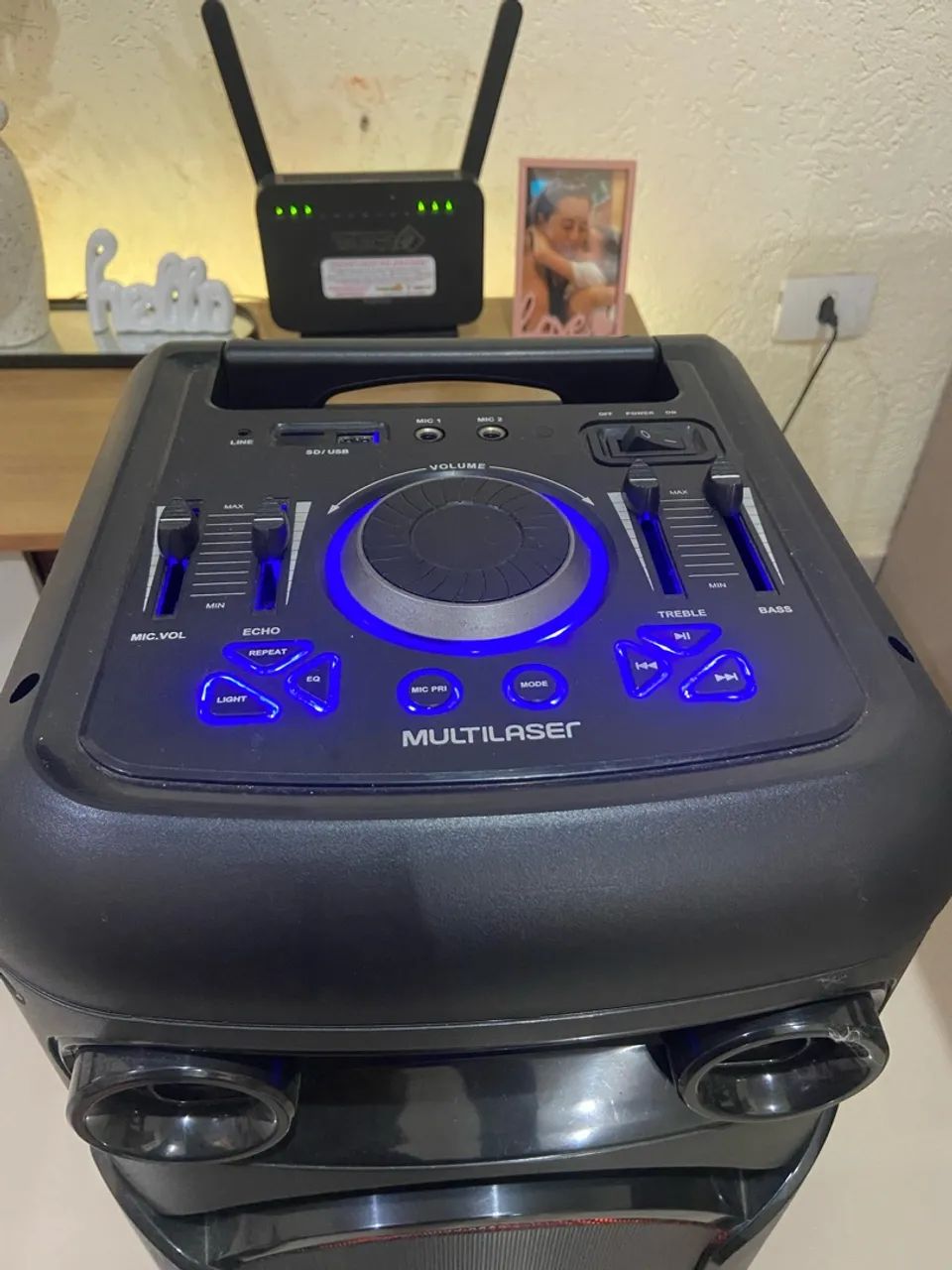 Caixa de som Multilaser 900W rms  - Foto 3