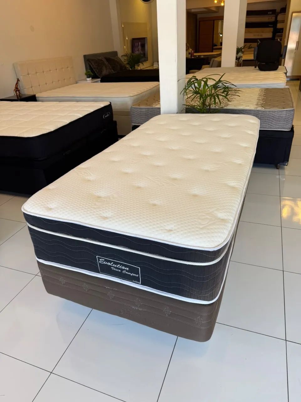 Cama Box Solteirão MAXFLEX SEMINOVO - ENTREGO  - Foto 3