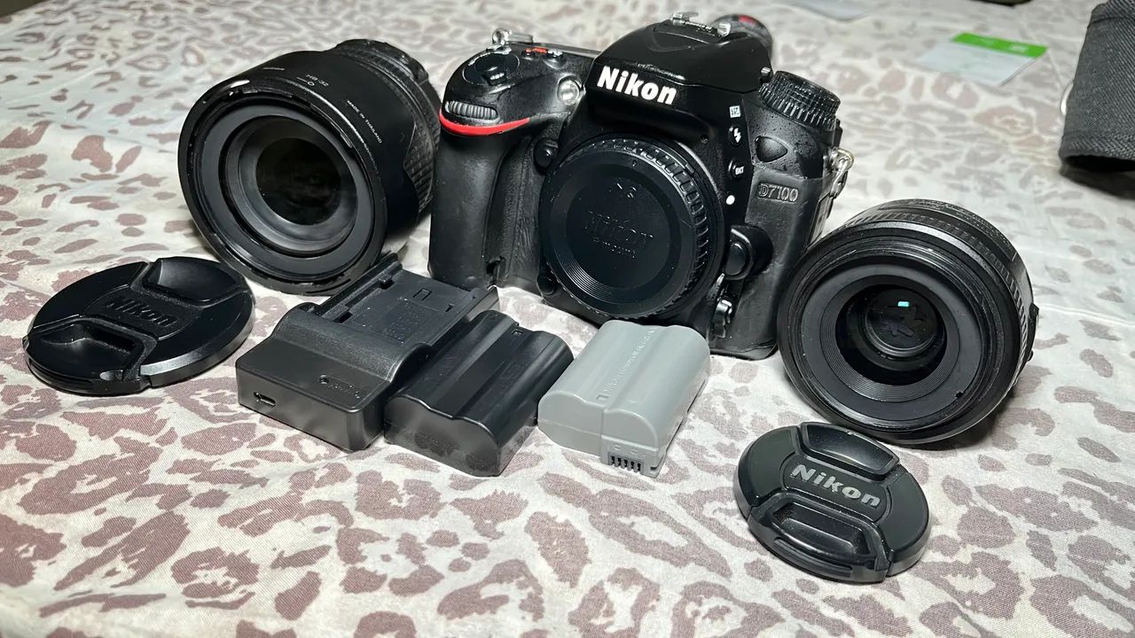 Câmera profissional Nikon D7100 - Foto 2