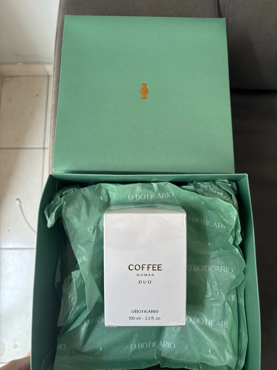 Perfume Coffee Woman Duo Novo