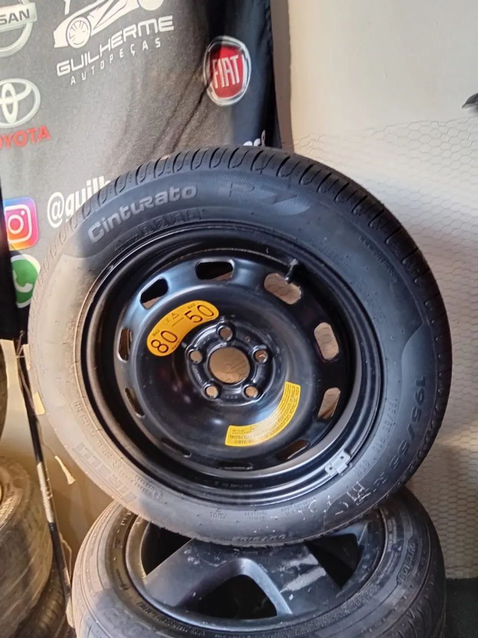 Roda com pneu nova 0km - Foto 3