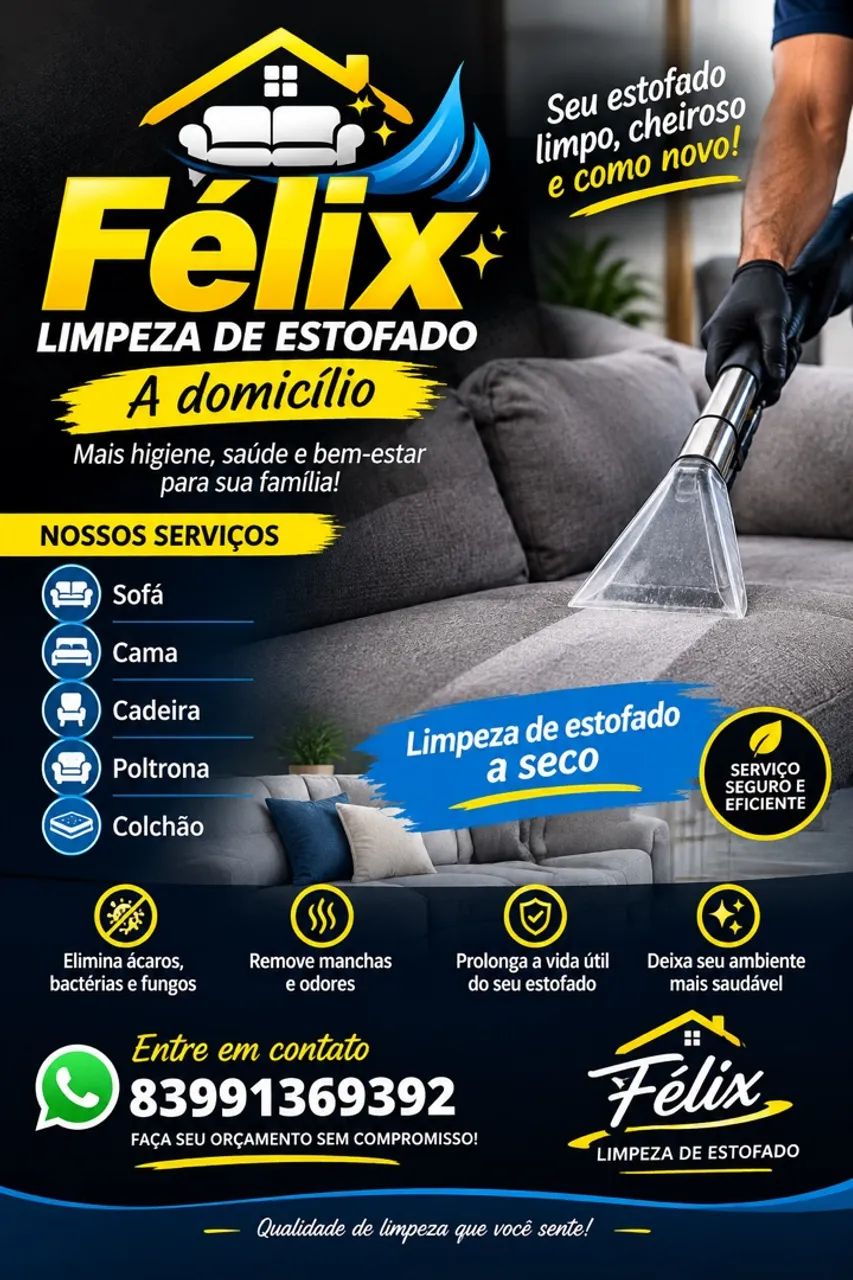 Limpeza a domicílio 