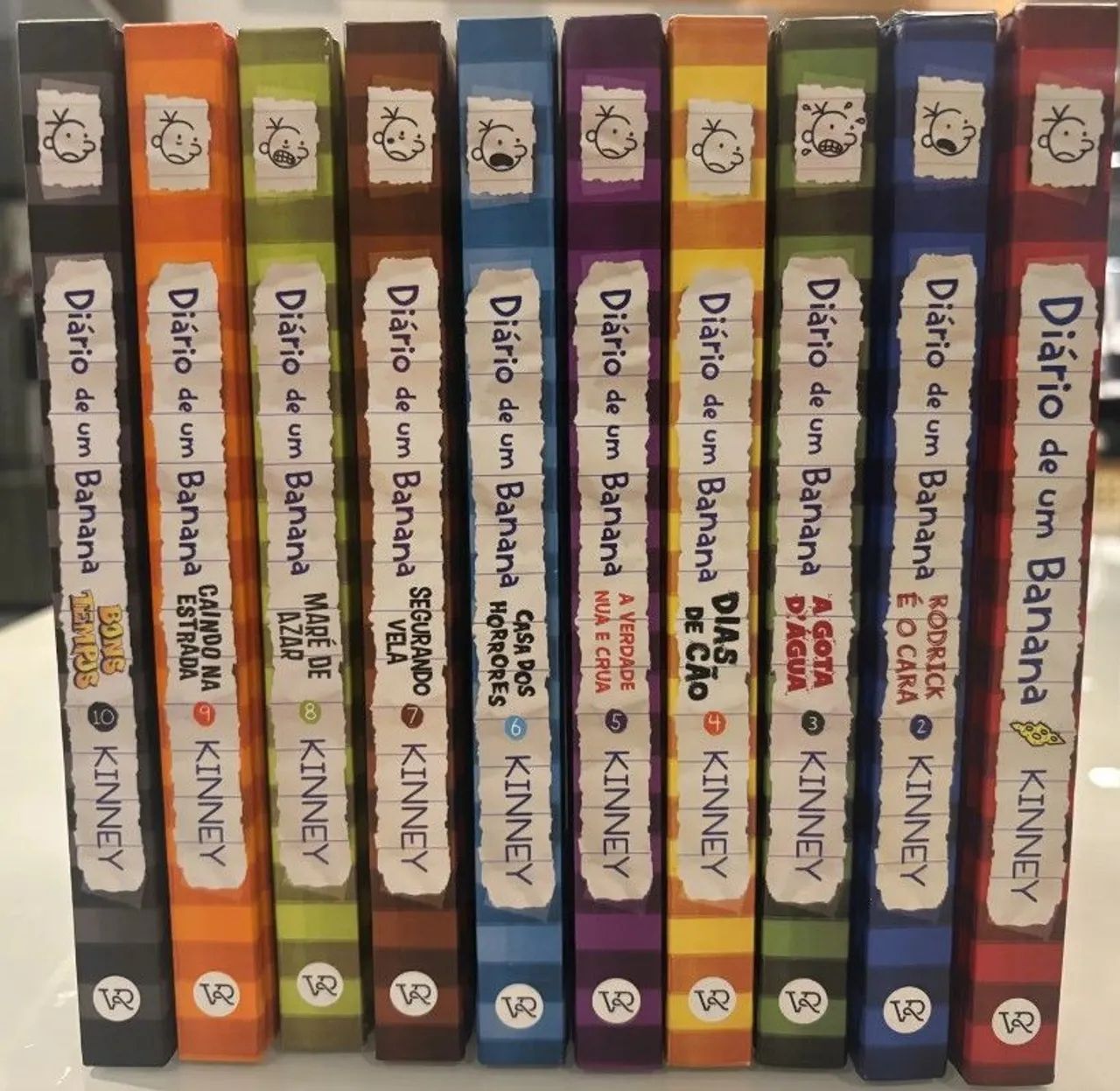 Coleção Diario de um Banana 1 ao 10 Capa Mole 