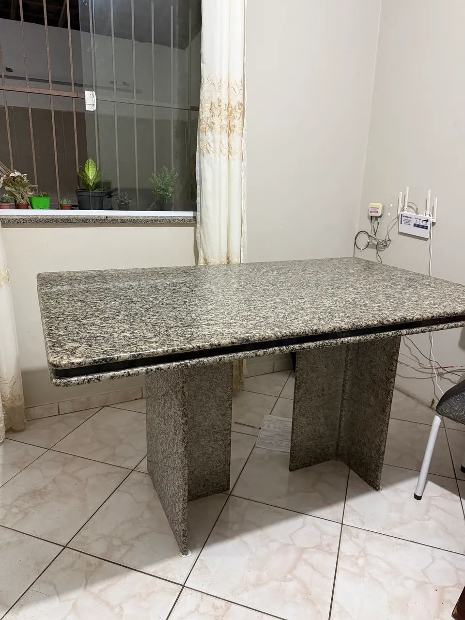 Mesa de mármore 1 metro e meio  - Foto 2