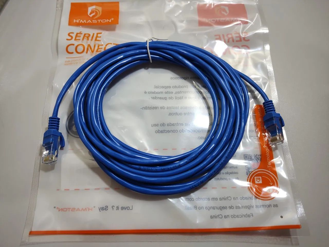 Vendo cabo de rede RJ45 para internet, modelo SMCR-5